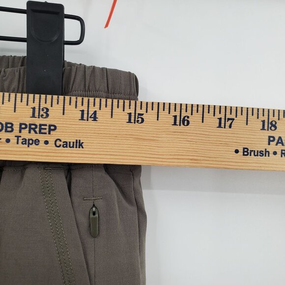 Prana Railay Straight Pants Women Size Medium NWT UPF 50+ Stretch Rye Green - Picture 14 of 16